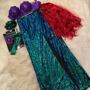 Women’s mermaid complete costume